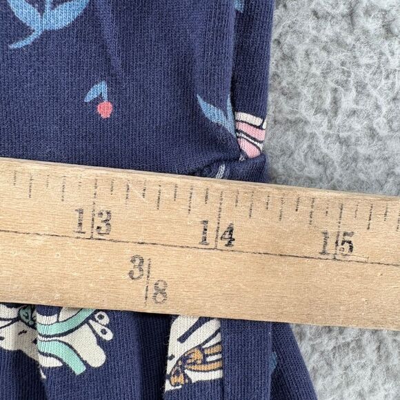 Hanna Andersson Make it Magic Popover shirt size 12 Bunny Print Easter - Picture 6 of 10